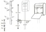 Allux 1003 statief zwart_