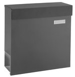 Rottner Tresor Kensington zwart brievenbus Rottner Tresor Kensington zwart brievenbus