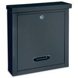 Rottner Tresor Brighton zwart brievenbus Rottner Tresor Brighton zwart brievenbus