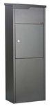 Allux 650 antraciet/zwart pakketbrievenbus Allux 650 antraciet/zwart pakketbrievenbus